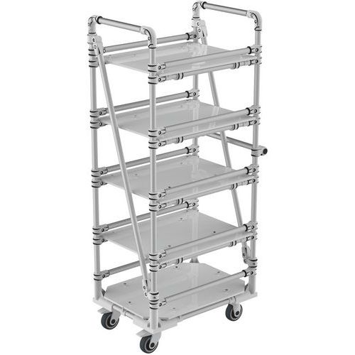 Carro modular de aluminio alto - 350 kg - Trilogiq