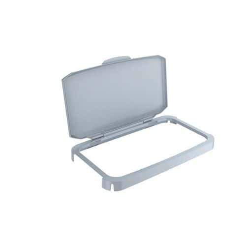 Tapa abatible gris Durabin® 60L - Durable