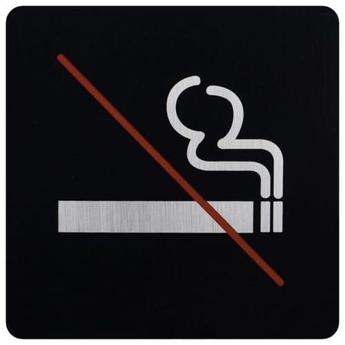 Señal - Prohibido fumar - 150 × 150 mm - Pavo