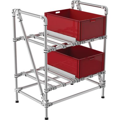 Mini-Rack de almacenamiento tubular - Trilogiq