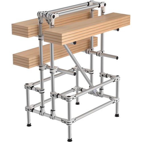 Mini-rack Cantilever fijo - carga 350 kg por nivel - Trilogiq