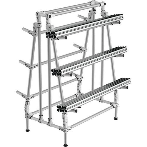 Mini-rack Cantilever fijo - Base triangular - Carga 150 kg por nivel - Trilogiq