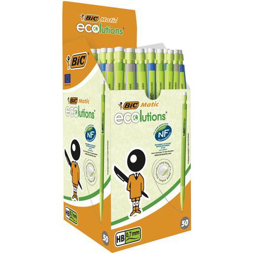 Portaminas con goma Matic Ecolutions - BIC