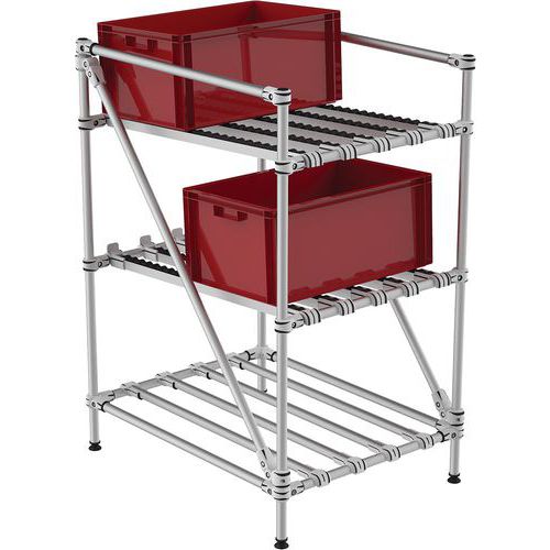 Mini-Rack para picking con rodillos - Trilogiq