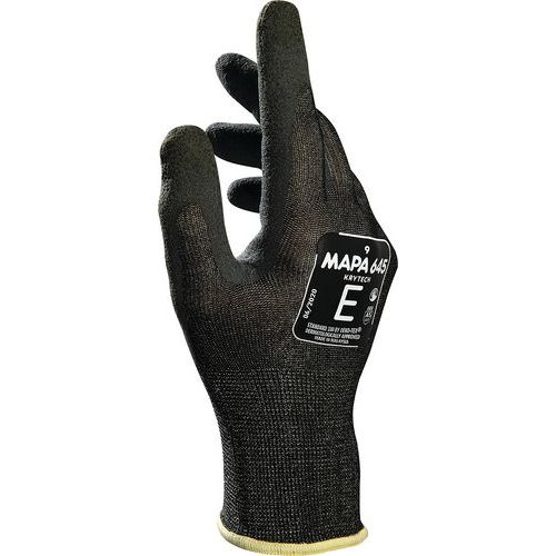 Guantes de protección anticorte nivel E KryTech 645 - Mapa Profesional