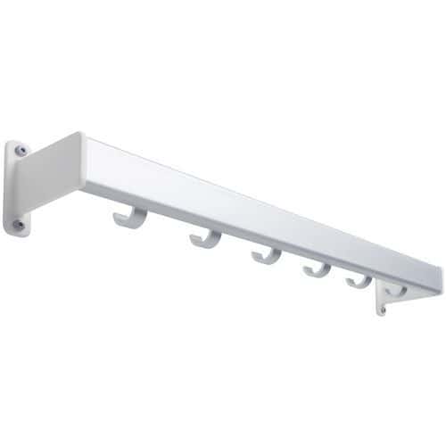 Colgador de pared de aluminio reciclado FIT 1 - Gardelux