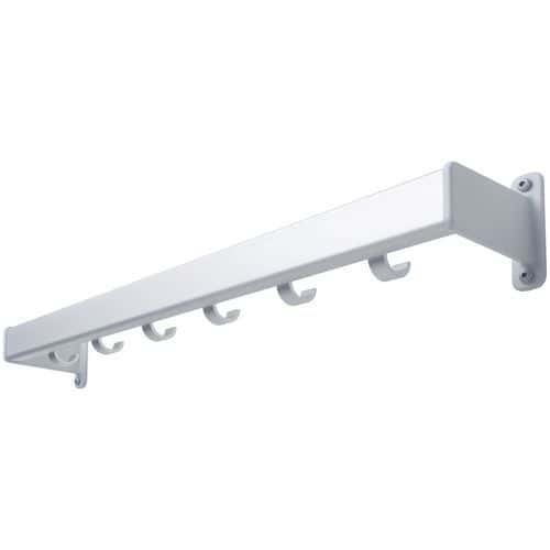 Colgador de pared de aluminio reciclado FIT 1 - Gardelux