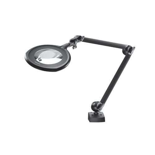 Lámpara con lupa LED circular ESD - Modelo TEVISIO - Waldmann