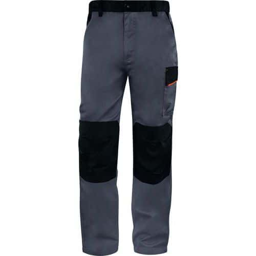 Pantalón de trabajo - M1PA2 - Gris/naranja - Delta Plus