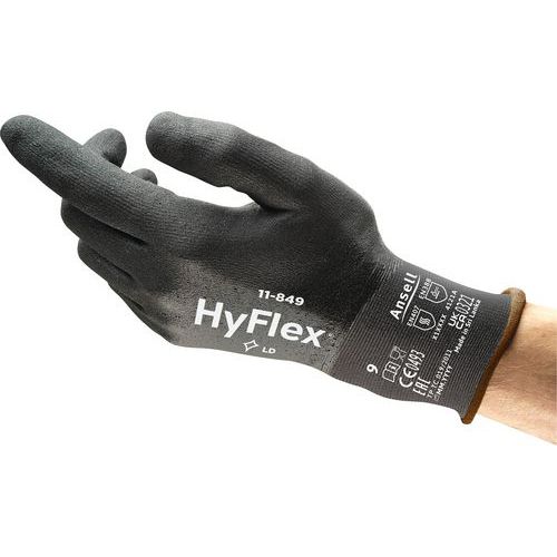 Guantes de manipulación ergonómicos HyFlex® 11-849