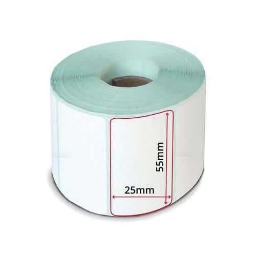 Rollo de etiquetas de 55 x 25 mm para impresora S720, B3C