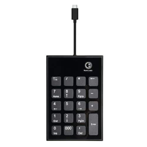 Teclado numérico con cable USB tipo C - Port connect