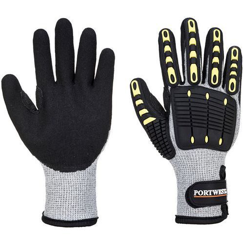 Guantes térmicos resistentes a cortes e impactos - Portwest