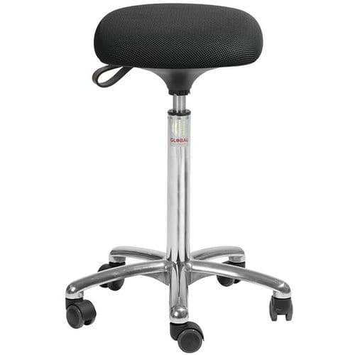 Taburete Tetra - Tejido - Alto - Global Professional Seating