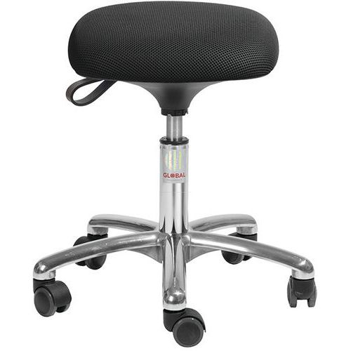 Taburete Tetra - Tejido - Bajo - Global Professional Seating