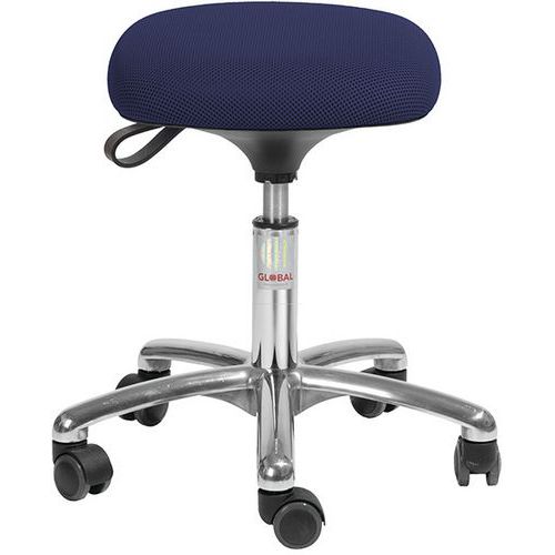 Taburete Tetra - Tejido - Bajo - Global Professional Seating