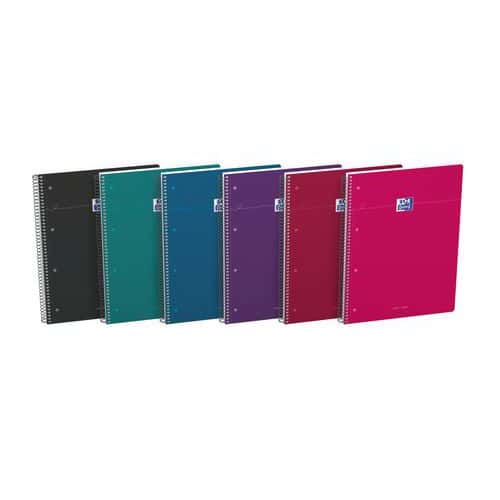 Cuaderno Smart Spirale Intense con renglones - 160 páginas - 230 x 297 - Oxford