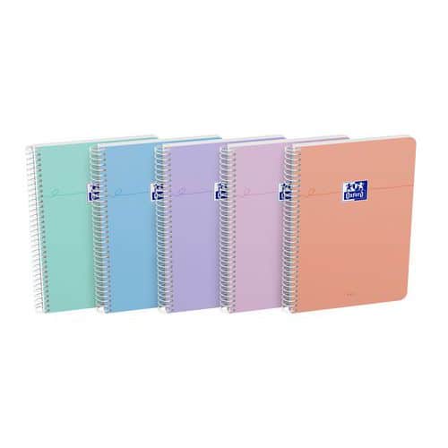 Cuaderno Smart Spirale surtido Pastel 160 páginas -155 x 215 Q5/5 - Oxford