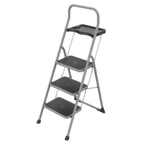 Escalerilla plegable de acero de 2 a 4 peldaños Artuconfort - Tubesca-Comabi