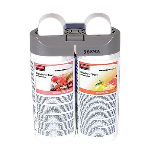 Recarga de perfume MicroBurst Tender Fruits and Citrus Leaves - Rubbermaid