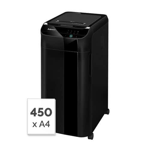 Destructora AutoMax™ 450C corte cruzado P4 - 68L - Fellowes