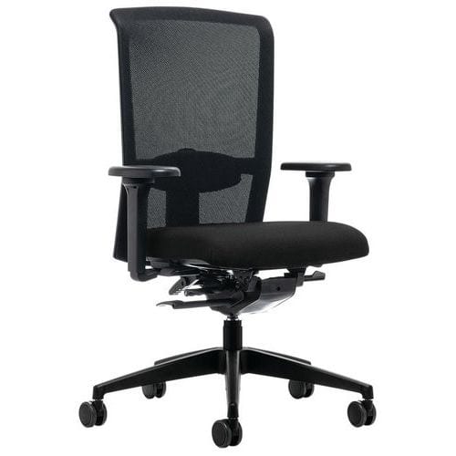 Siège de bureau synchrone LX282 NPR accoudoirs 4D - Interstuhl