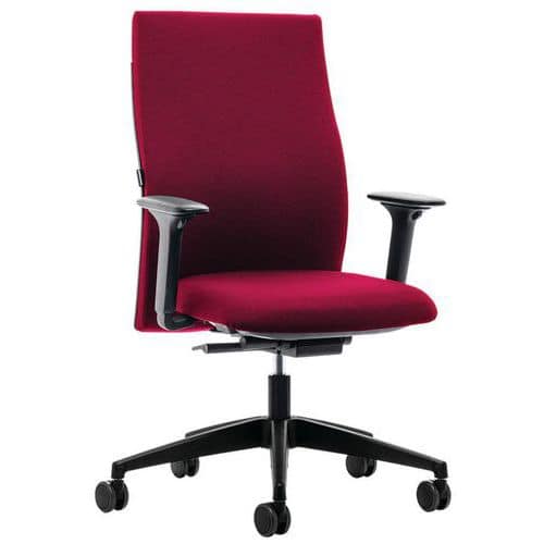 Siège de bureau synchrone automatique LX154 accoudoirs 4D - Interstuhl