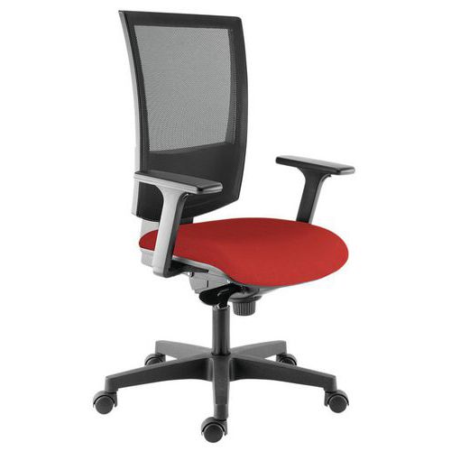 Silla de oficina ergonómica con reposabrazos 1D Kilima - Sokoa