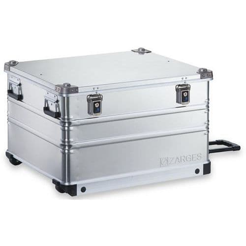 Caja de transporte de aluminio con ruedas de 28 a 195 L - Modelo K424 XC