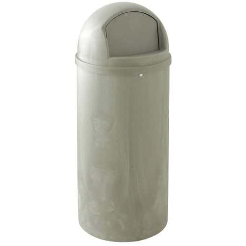 Cubo de basura Marshall Dome - 95 L - Beige - Rubbermaid