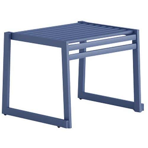 Banco sin respaldo de acero galvanizado - 60 cm - Urbantime