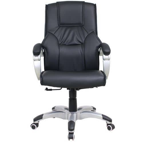 Sillón de dirección Zit negro - Manutan Expert