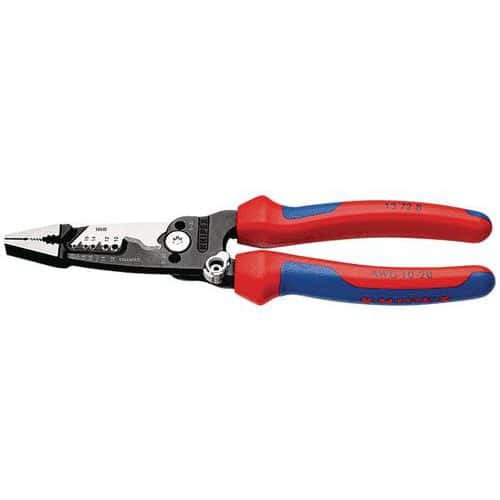 Alicate multifunción para cables AWG y roscas UNC - Knipex