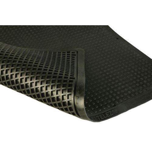 Alfombra antifatiga Surelast especial - 80 x 100 cm - Negra - Wattelez