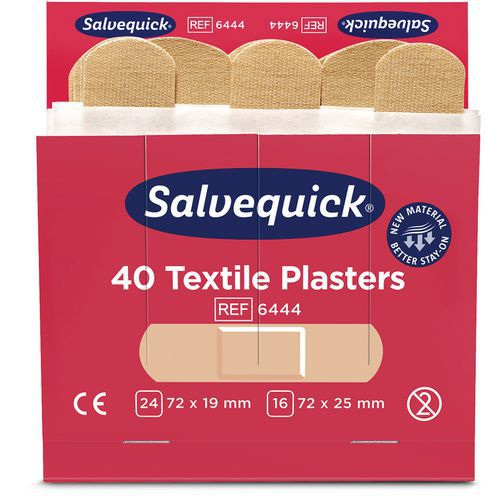 Paquete de recambio, 240 tiritas de tela - Salvequick