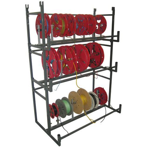 Estantería para devanadores y bobinas Bobi-Rack - Cable Equipments