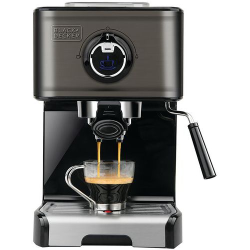 Cafetera expreso - 15 bares - BXCO1200E - BLACK+DECKER