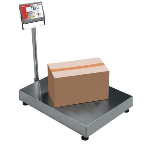 Báscula de recepción de columna - Capacidad 30 kg 